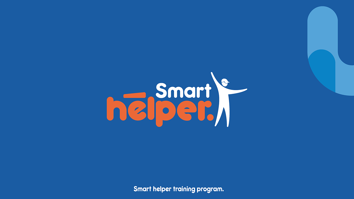 smart helper logo, nestle waters training program 
