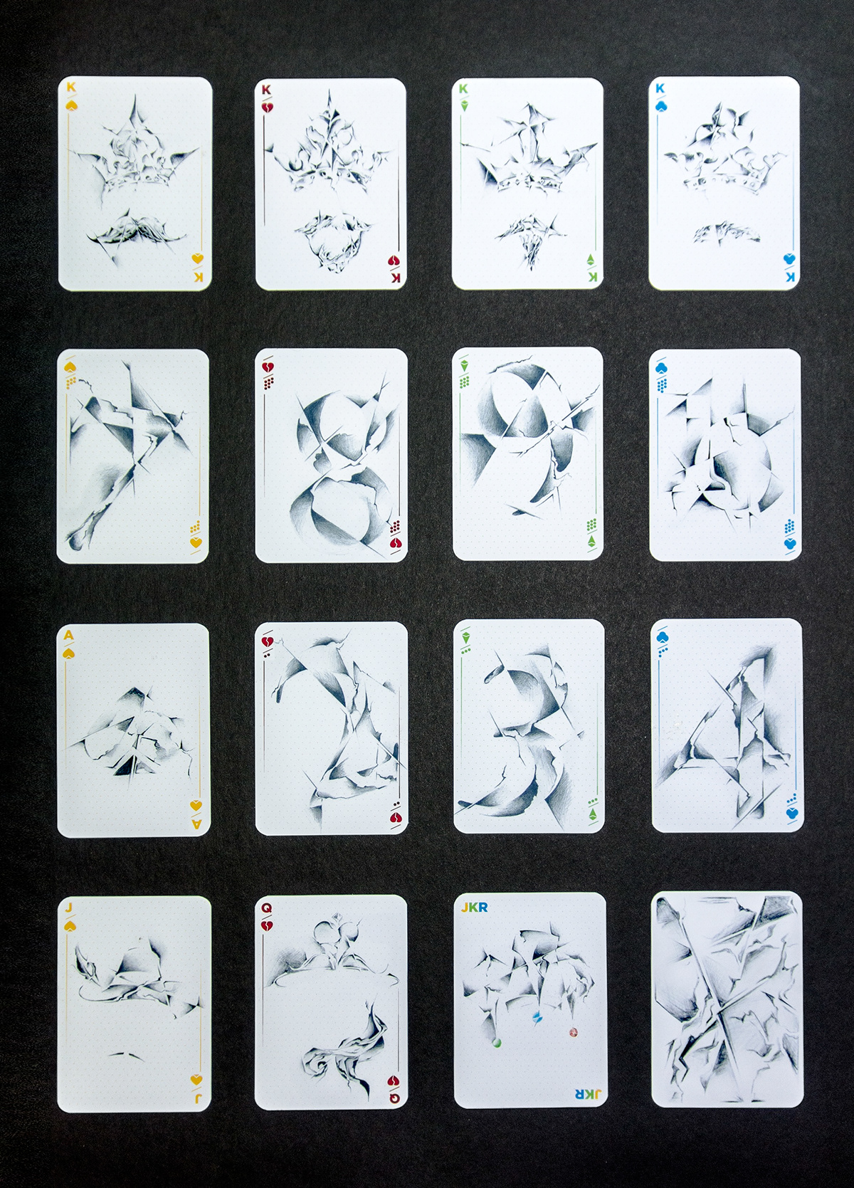 Playing Cards Fracture