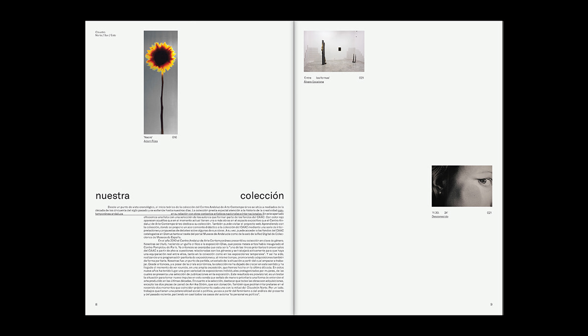 brochure editorial editorial design  identity magazine museum print programme typography   branding 