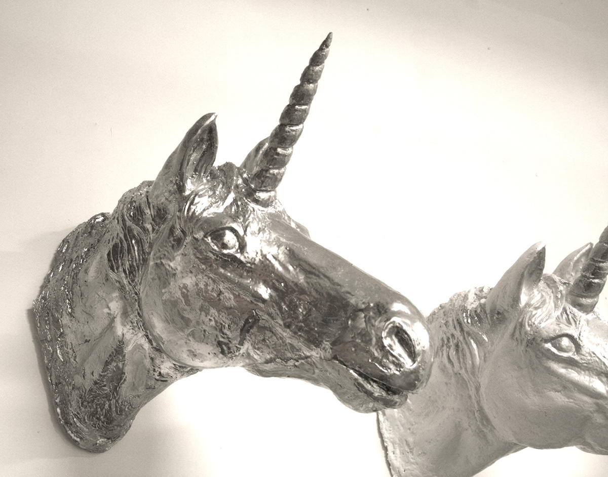 unicorn happiness is a elusive faux taxidermy taxidermy horse Magic  