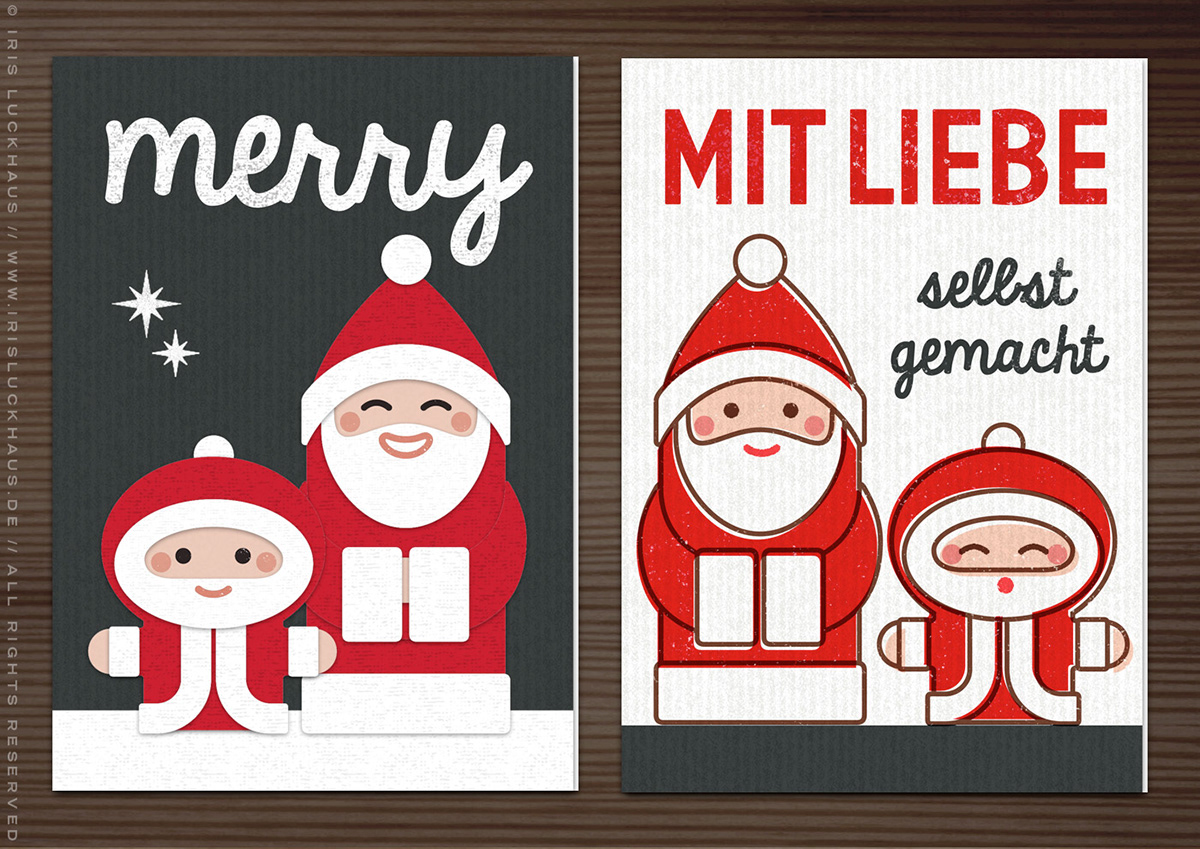 stamps dies Christmas crafting santa Nikolaus cards cardmaking DIY stamps and dies