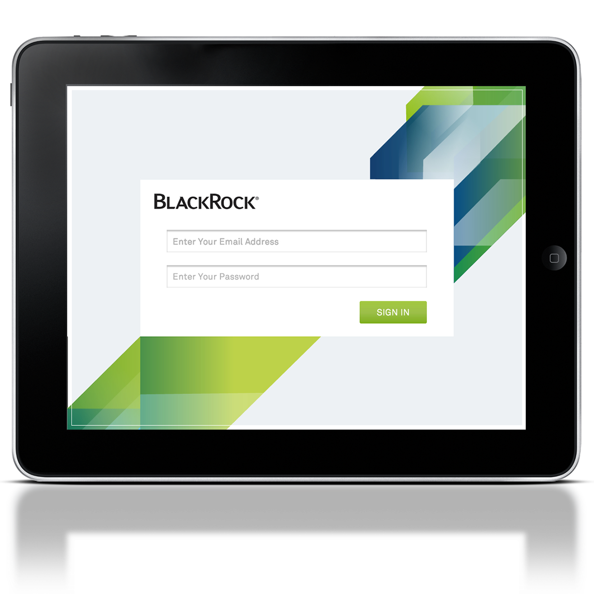 BLACKROCK Tablet app sales app