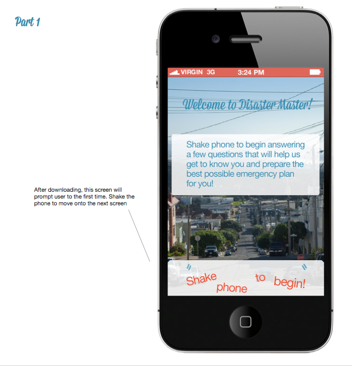 Phone App ios interface design earthquake app design UI ux Helpful SF Bay Area san francisco emergency