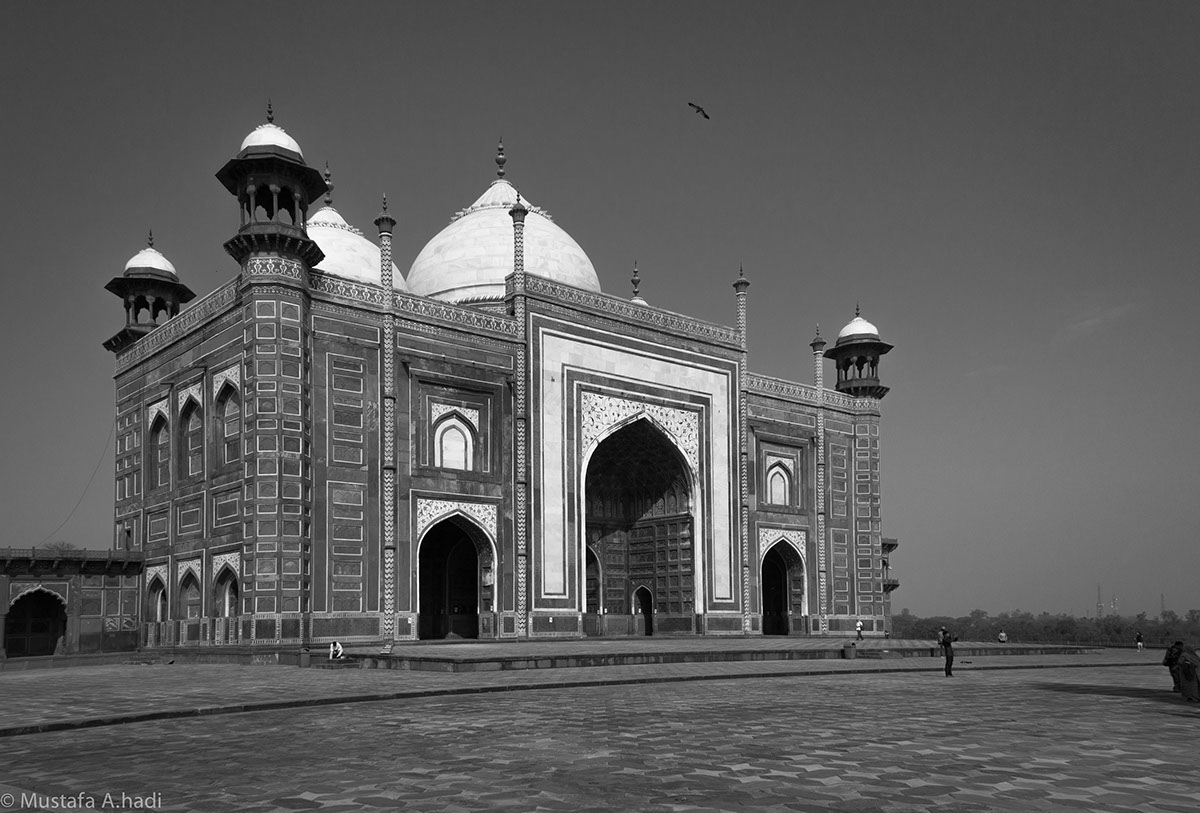 India taj Mahal Arab Bahrain black mosque Agra