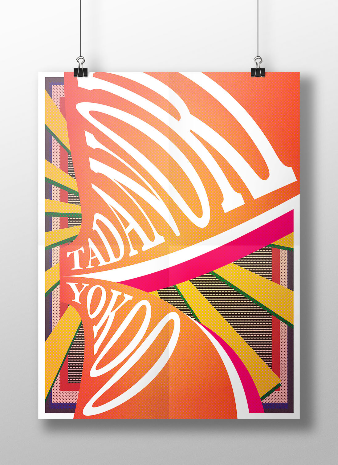 Adobe Portfolio posters print design