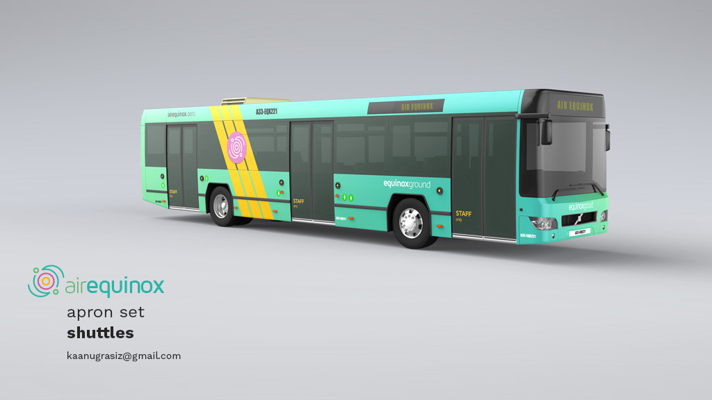 bus Coach design airline