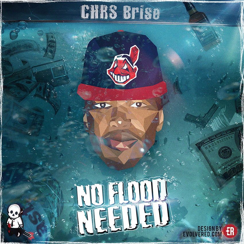 mixtape cd cover photomanipulation flood water
