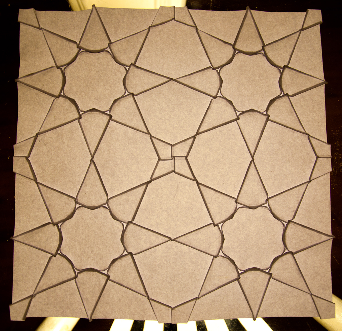 origami  Tessellation paper oriental islamic