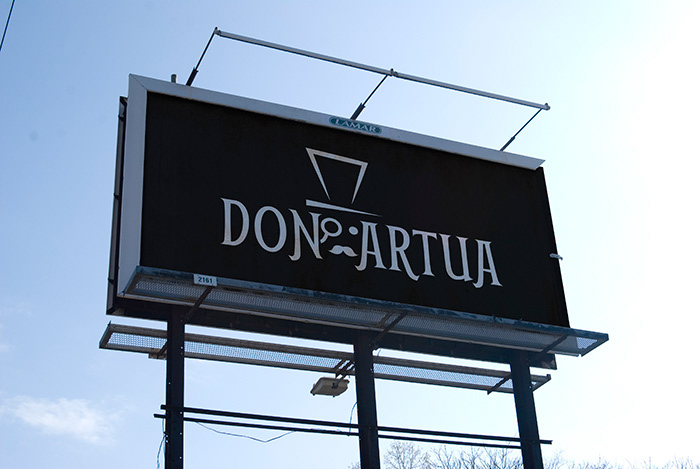 logo identity poster billboard business card pattern design art designer personal Don Artua ukraine Style look materials