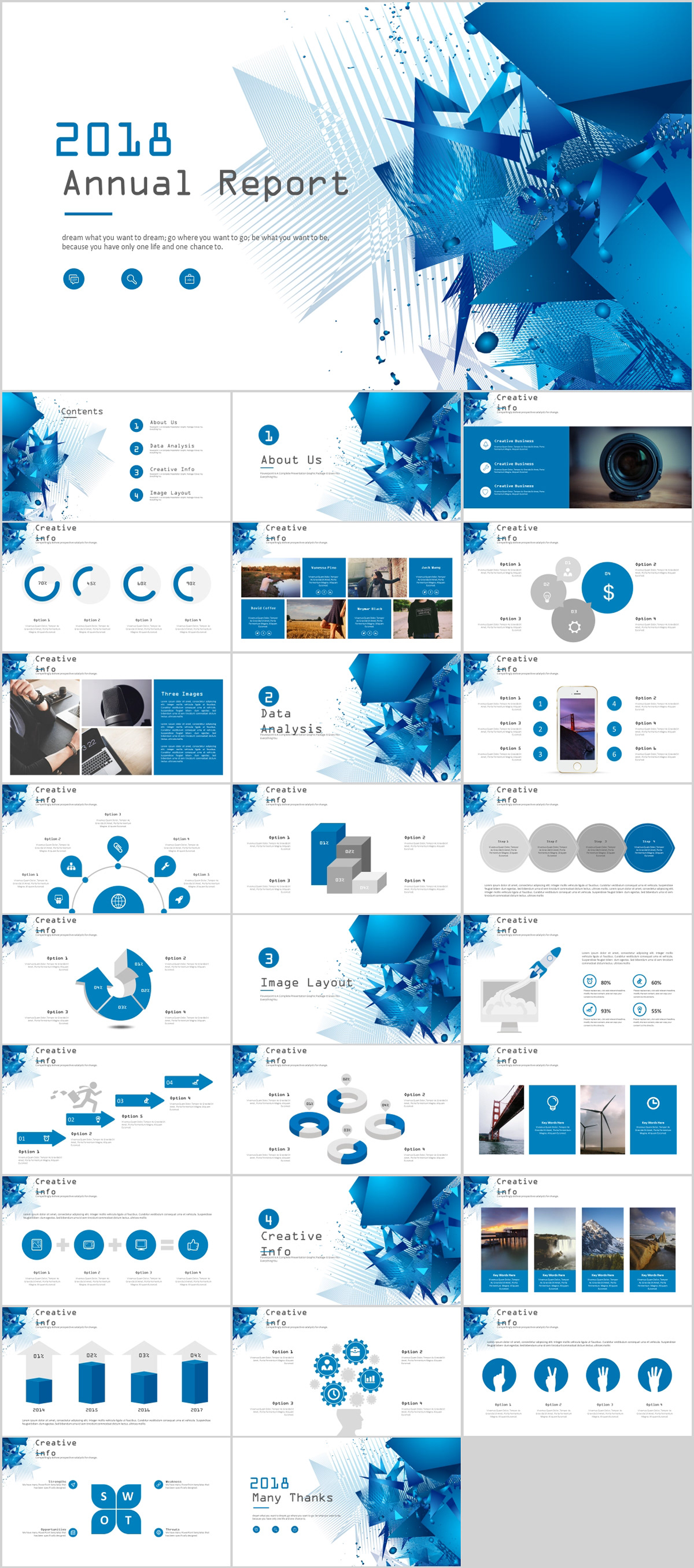 annual report powerpoint template www.pptwork.com