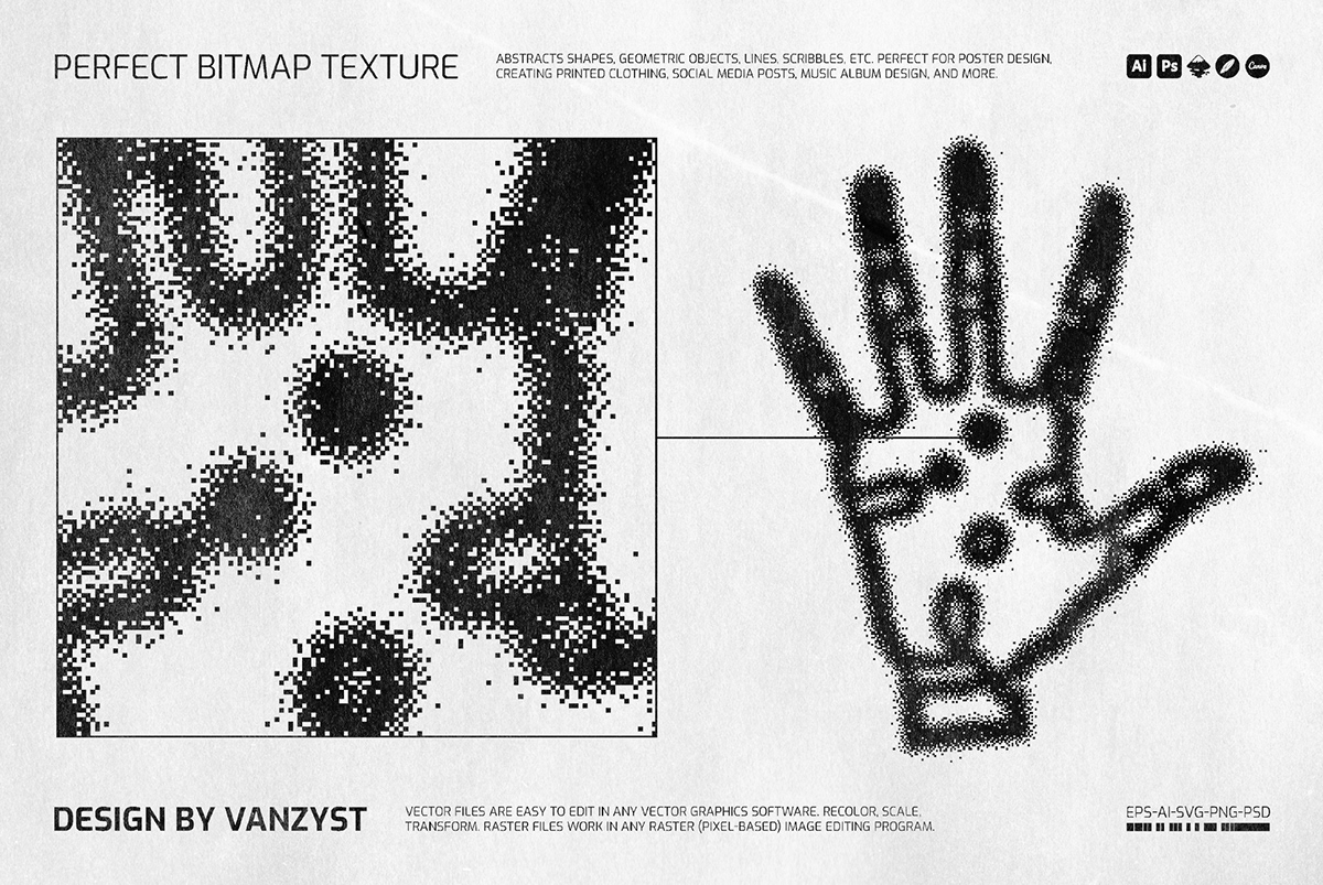 adobe illustrator bitmap geometric Logo Design shapes shapes design vector digital art vector dither Y2K abstract shapes