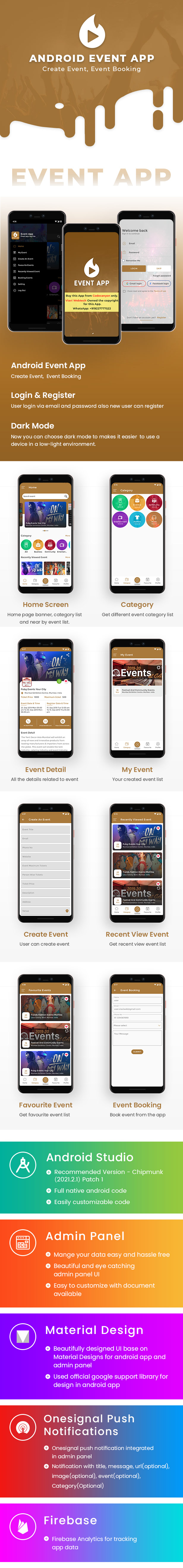 event app book event Event booking app event booking source code Android App Source Code android event app Android Event Booking App Create Event Event Booking App Code