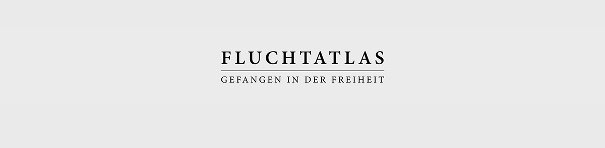 atlas refugee escape home editorial Flüchtlinge Flucht typo emotion infographic ADC award Data asylum Fluchtatlas