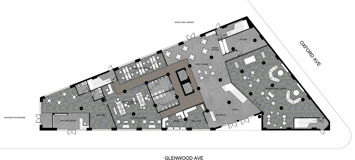 senior thesis intersect community center supportive housing low income