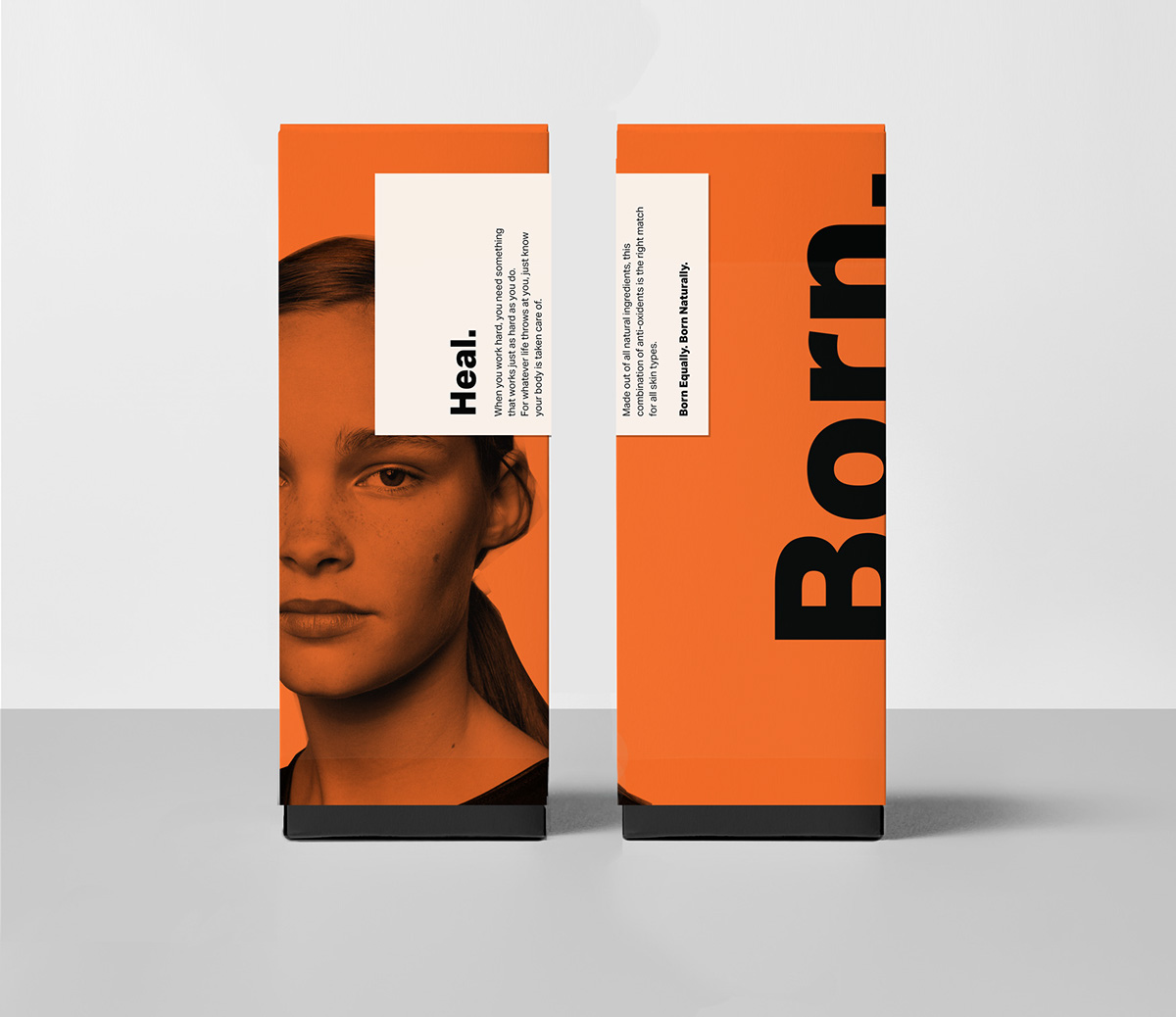 D&AD Design Bridge  new blood D&AD New Blood born. beauty packaging campaign