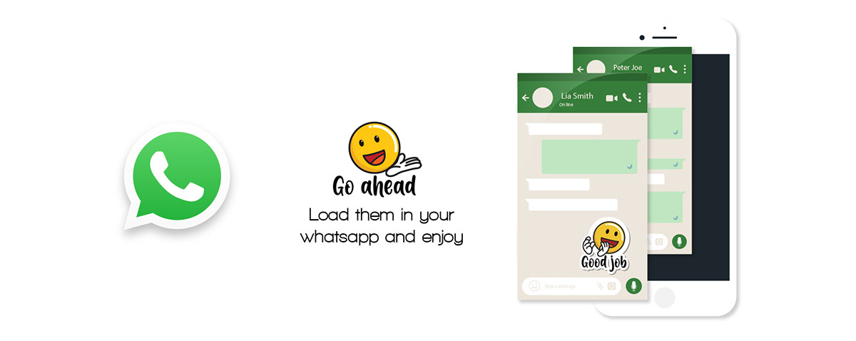 WhatsApp Stickers on Behance