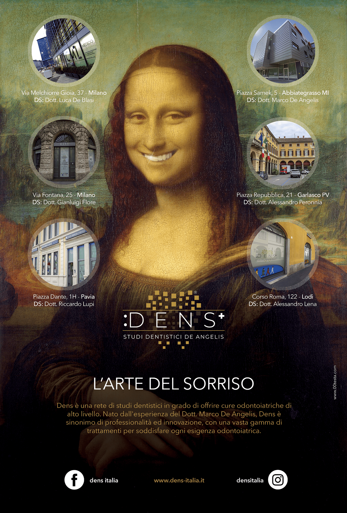 dentisti italia Leonardo monna lisa smile smiling sorriso
