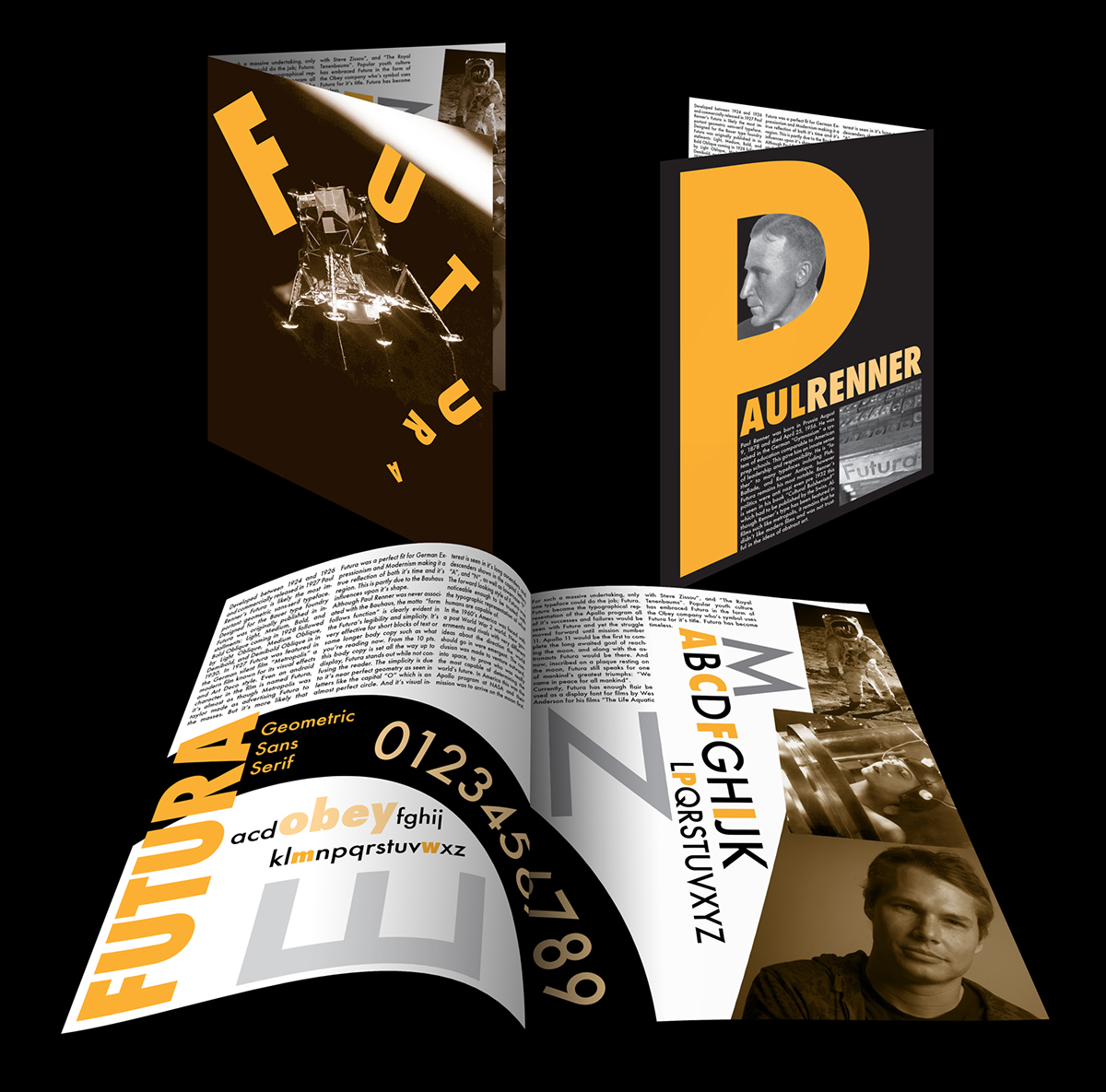 Adobe Portfolio Futura brochure Booklet
