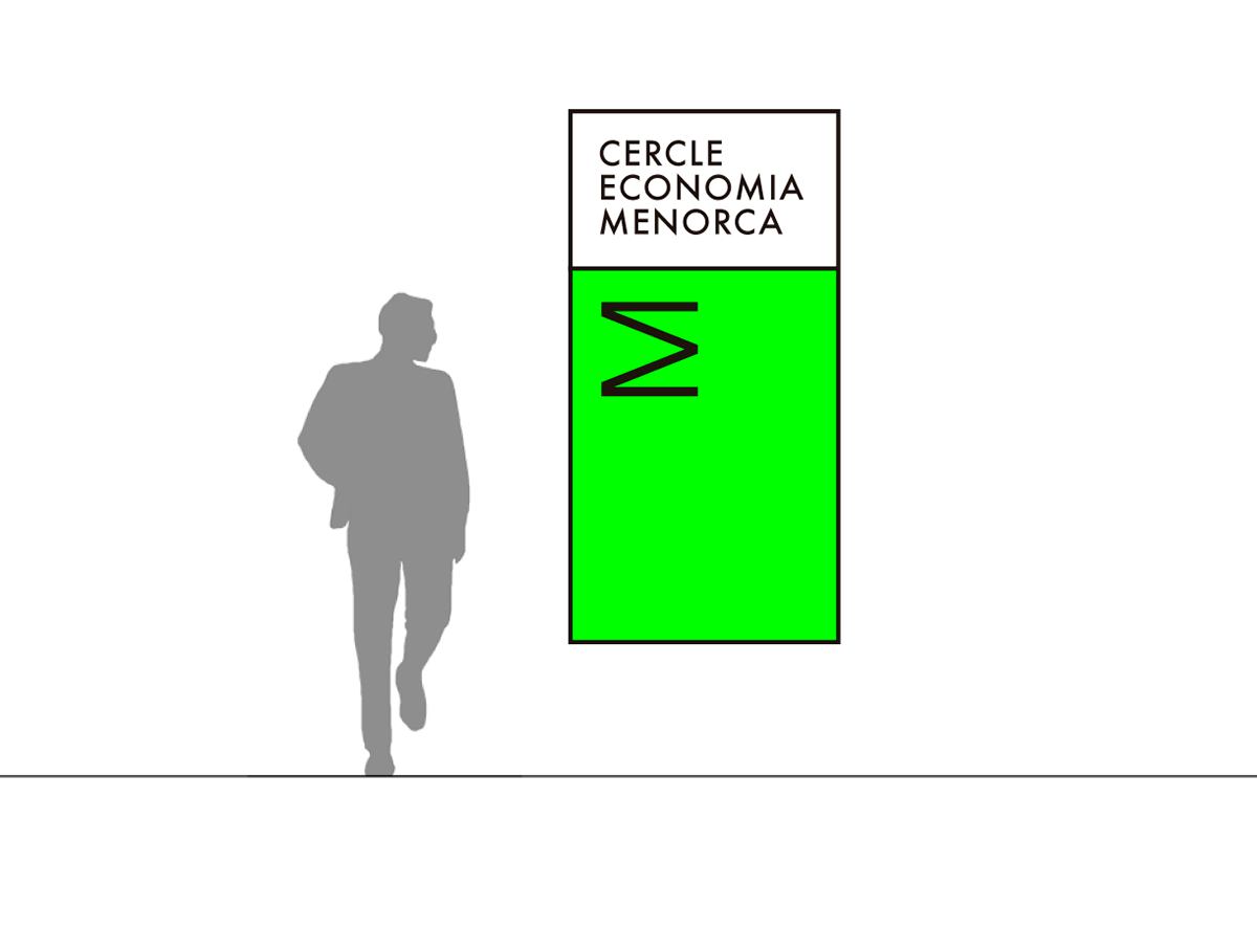 economy logo  menorca poster LLuis C.Catchot Cercle Economia Menorca green economics Association