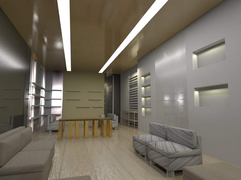 interiors lighting 3dsmax Space  spacedesign