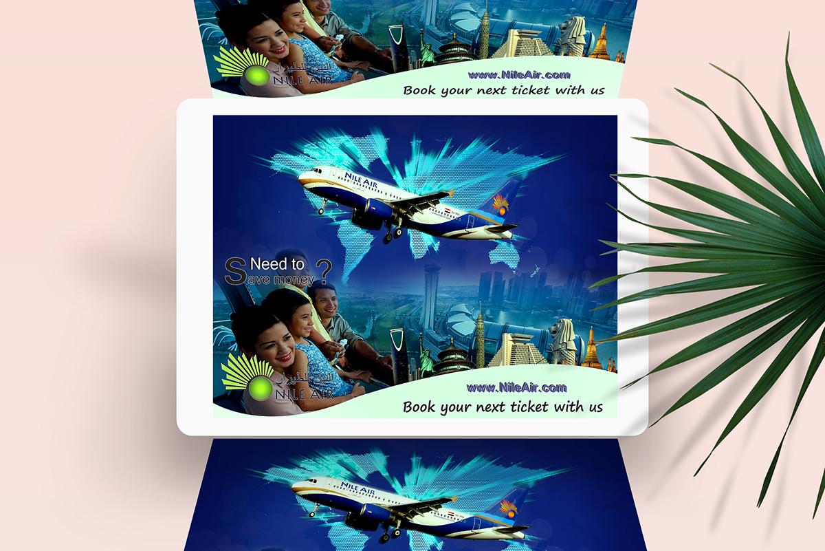 mock Mockup flyer leaftlet presentation mock up air High Defination HD