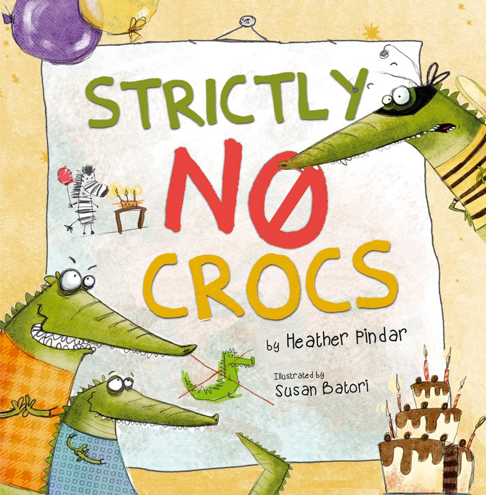 Crocs crocodile children's book funny Birthday party humor costume