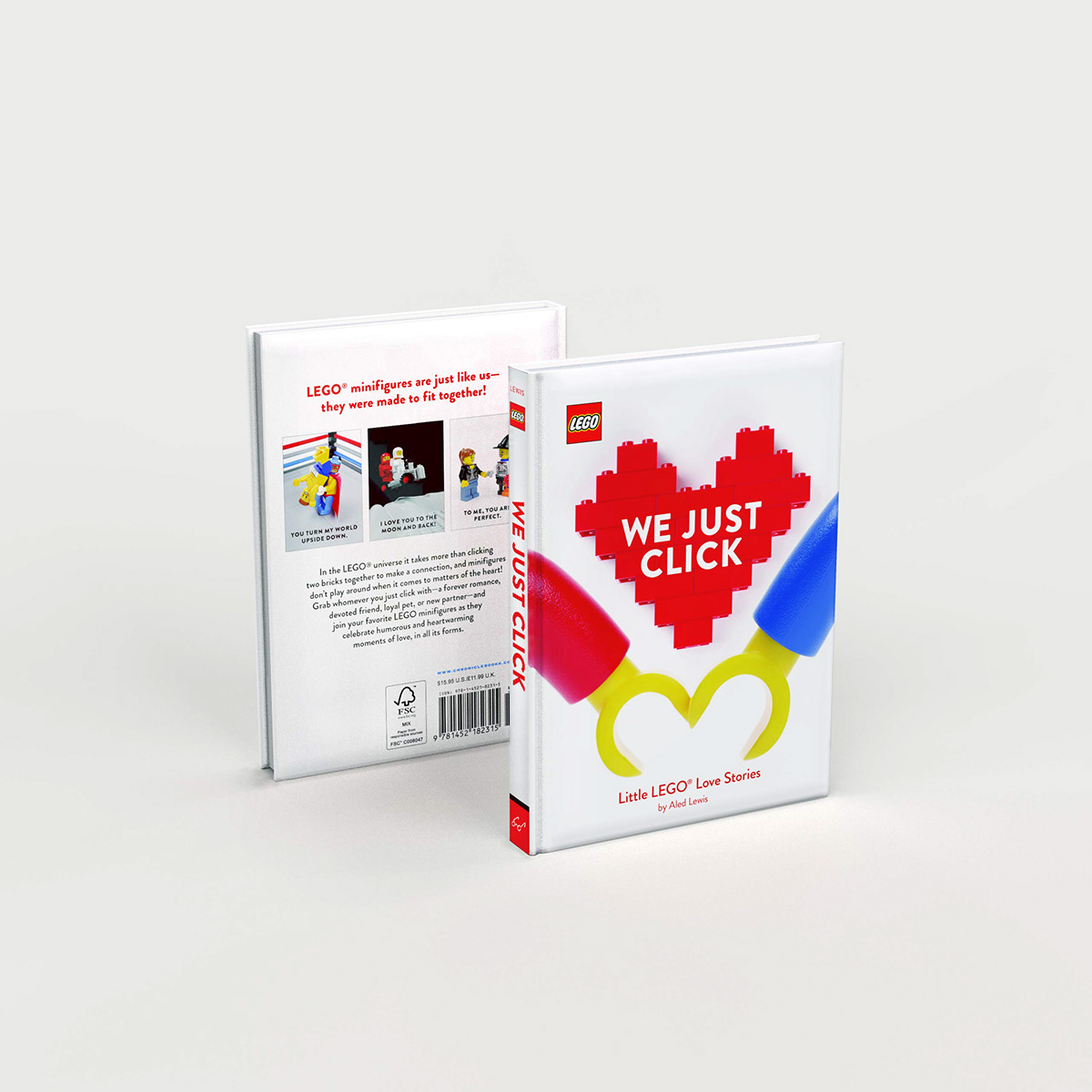 LEGO cute romantic Love toys book publishing   valentines romance Minifigure
