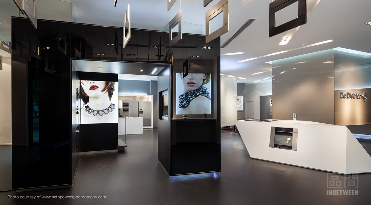 de dietrich inbetween Inbetween Architects showroom flagship shanghai Retail Retail kitchen Interior Shanghai