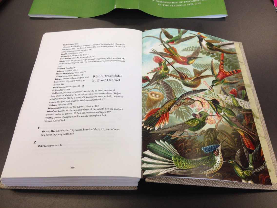 darwin on the origin of species Book Binding book
