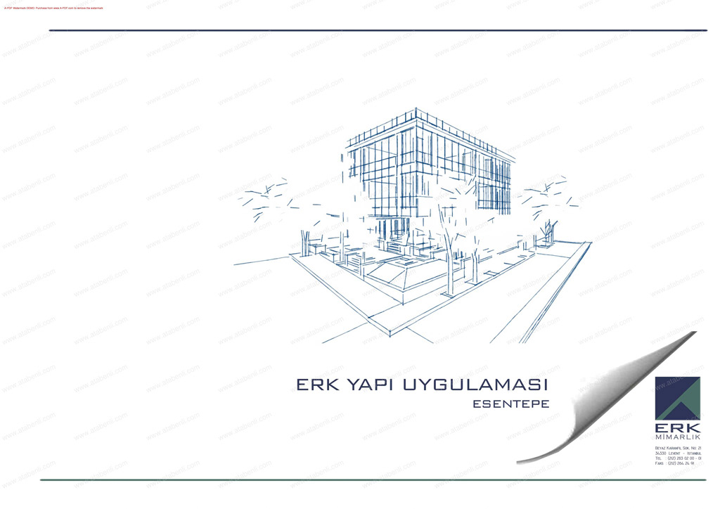ERK Mimarlik mimarlık Bina proje Project Landscape Peyzaj