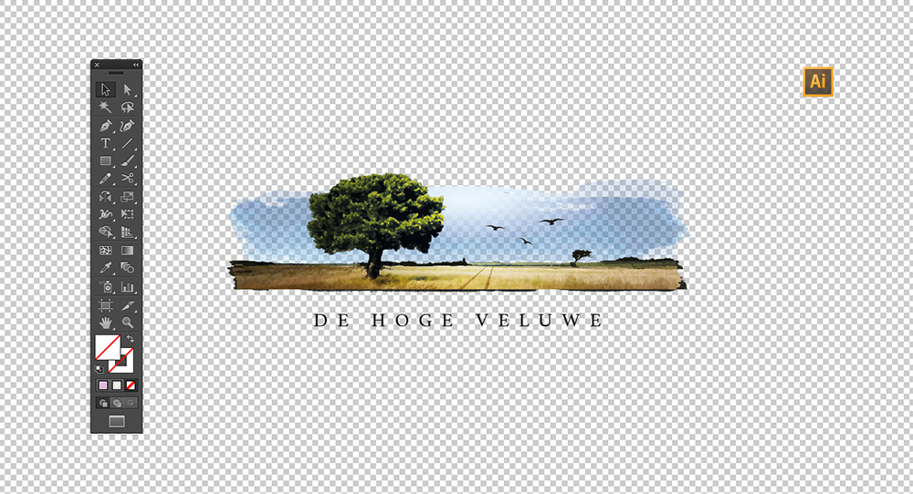 Veluwe National Park national parc Gelderland Holland Nederland animals Tree  Nature paint panorama city Proposal