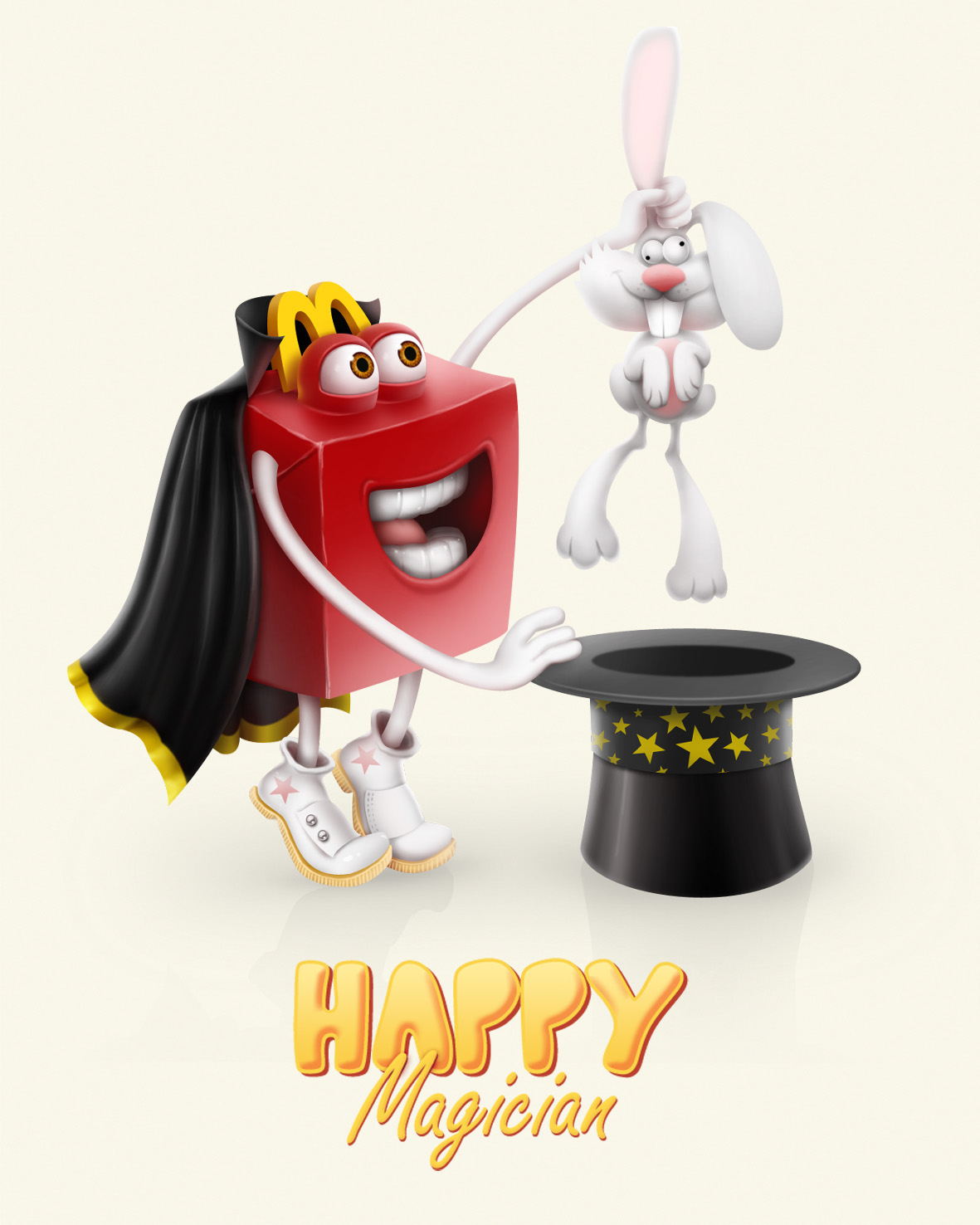 Happy Meal Mc Donald's libellule KOT ILLUSTRATION characters Fun happiness kids