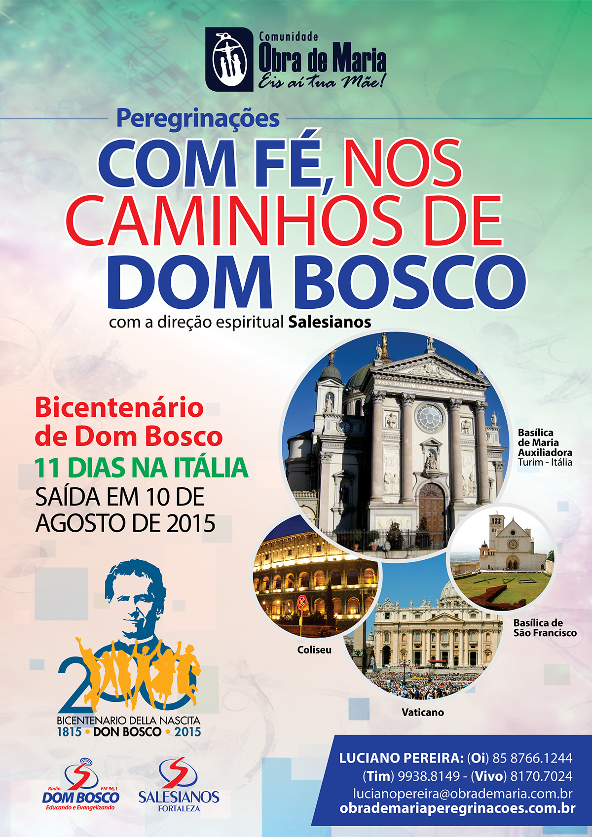 Jobs Dom Bosco Radio FM fortaleza Católica Salesiana Salesianos