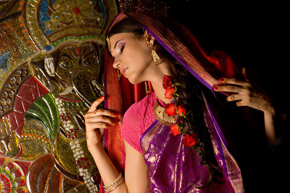 Adobe Portfolio wedding jewelry bride India