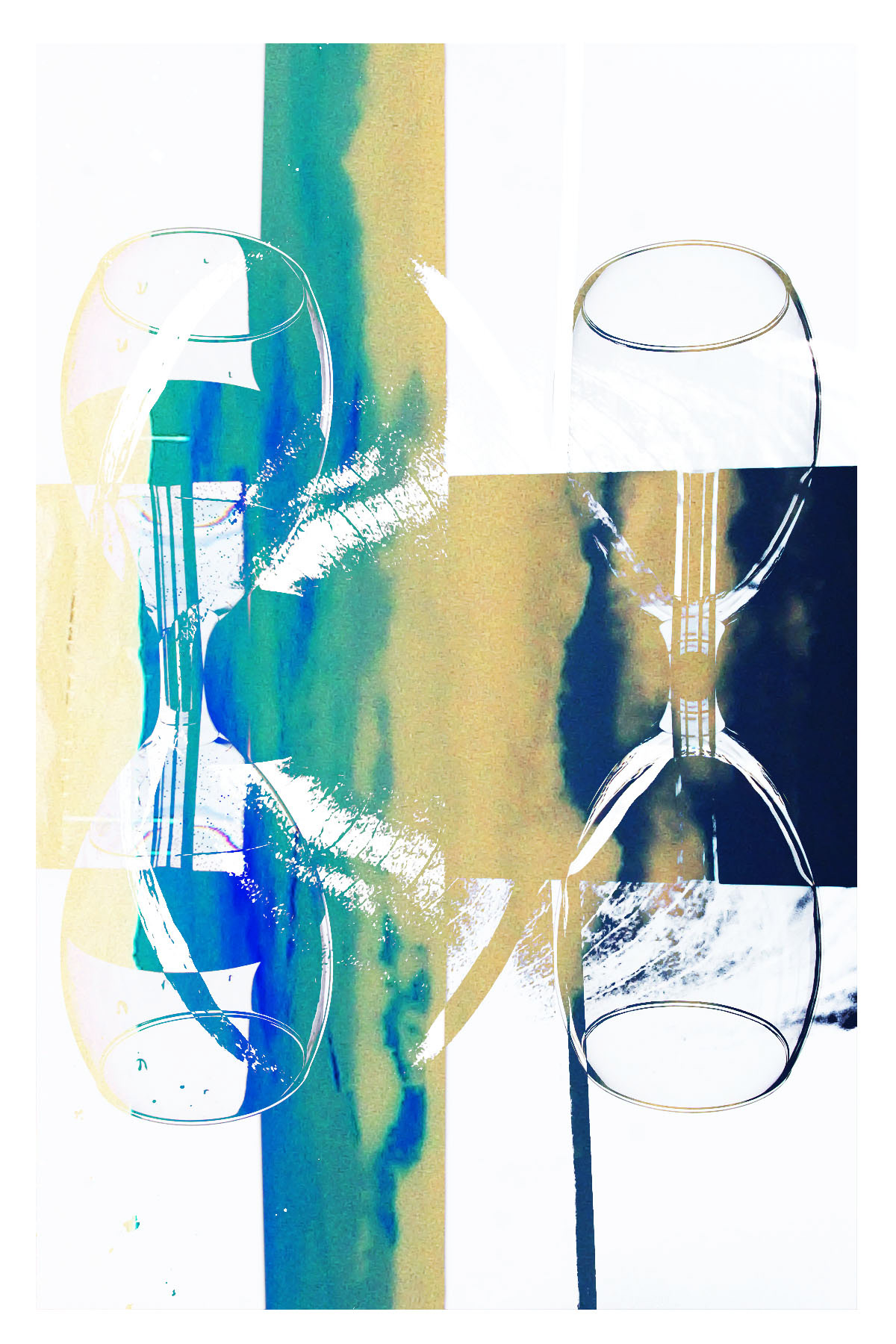 abstract line pattern wine