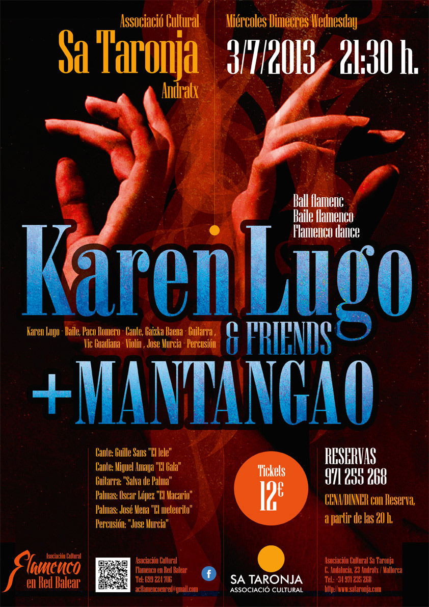 Flamenco en Red Balear del Alma Karen Lugo  Gaizka Baena  Pimentel Trio
