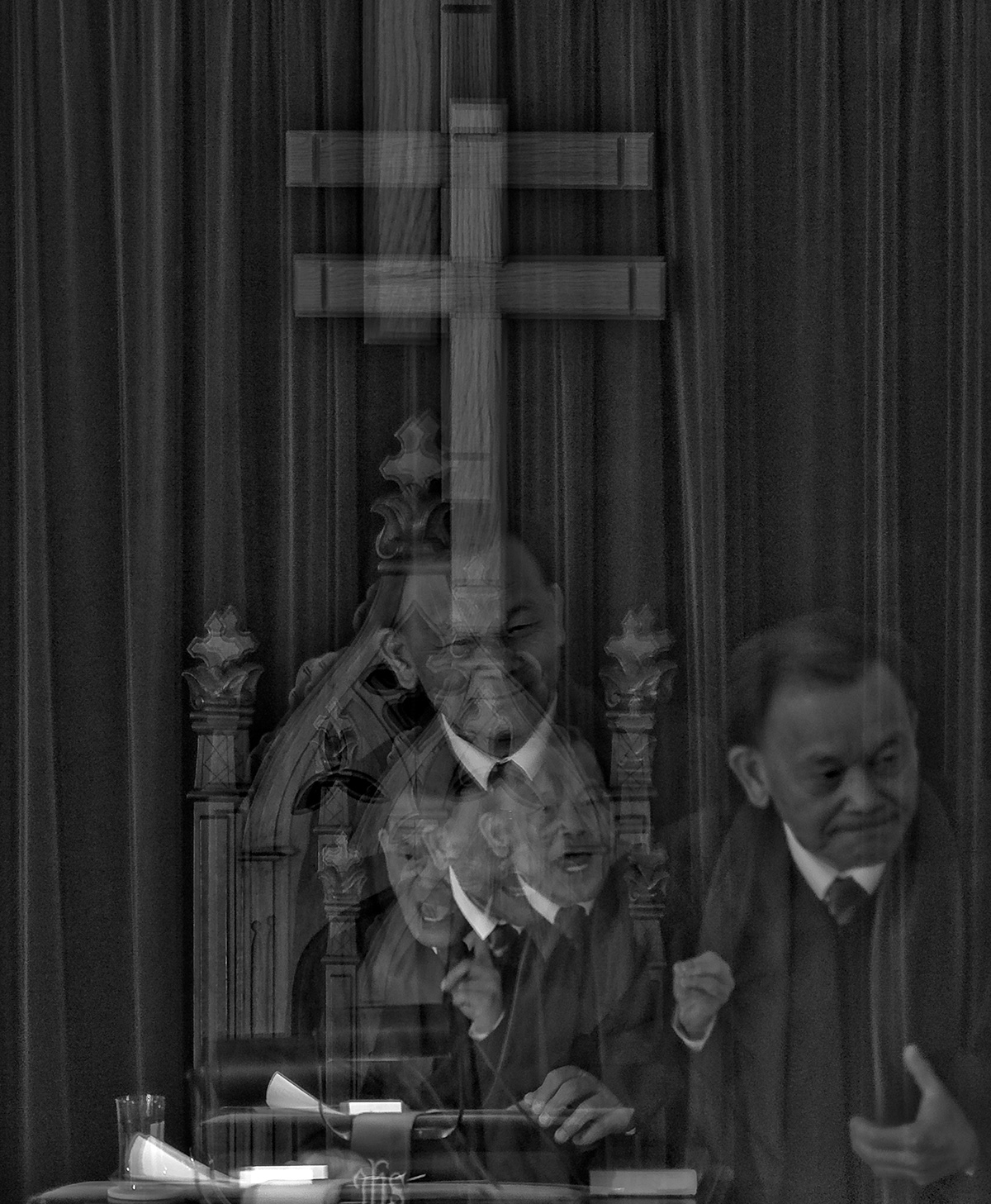 b&w black and white religion Photo Essay black & white New England minister congregration Cole Scott Photography