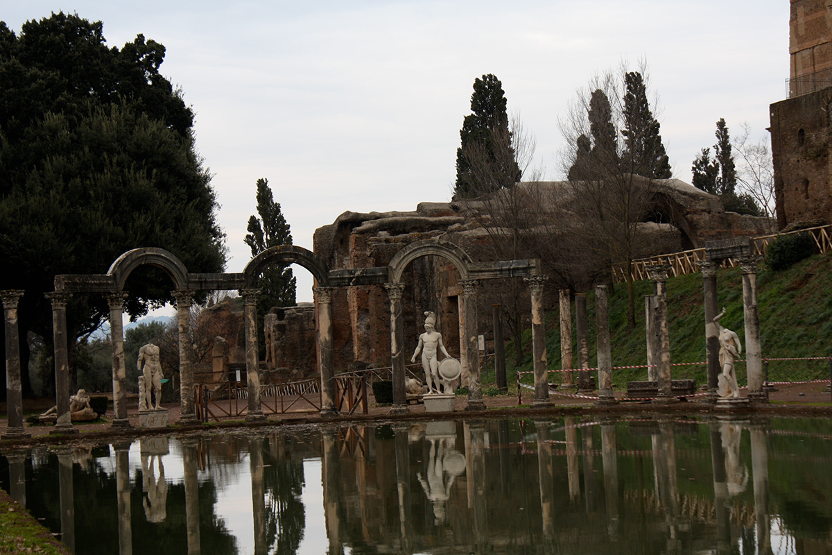 Rome Tivoli Hadrian's Villa the vatican travel photography