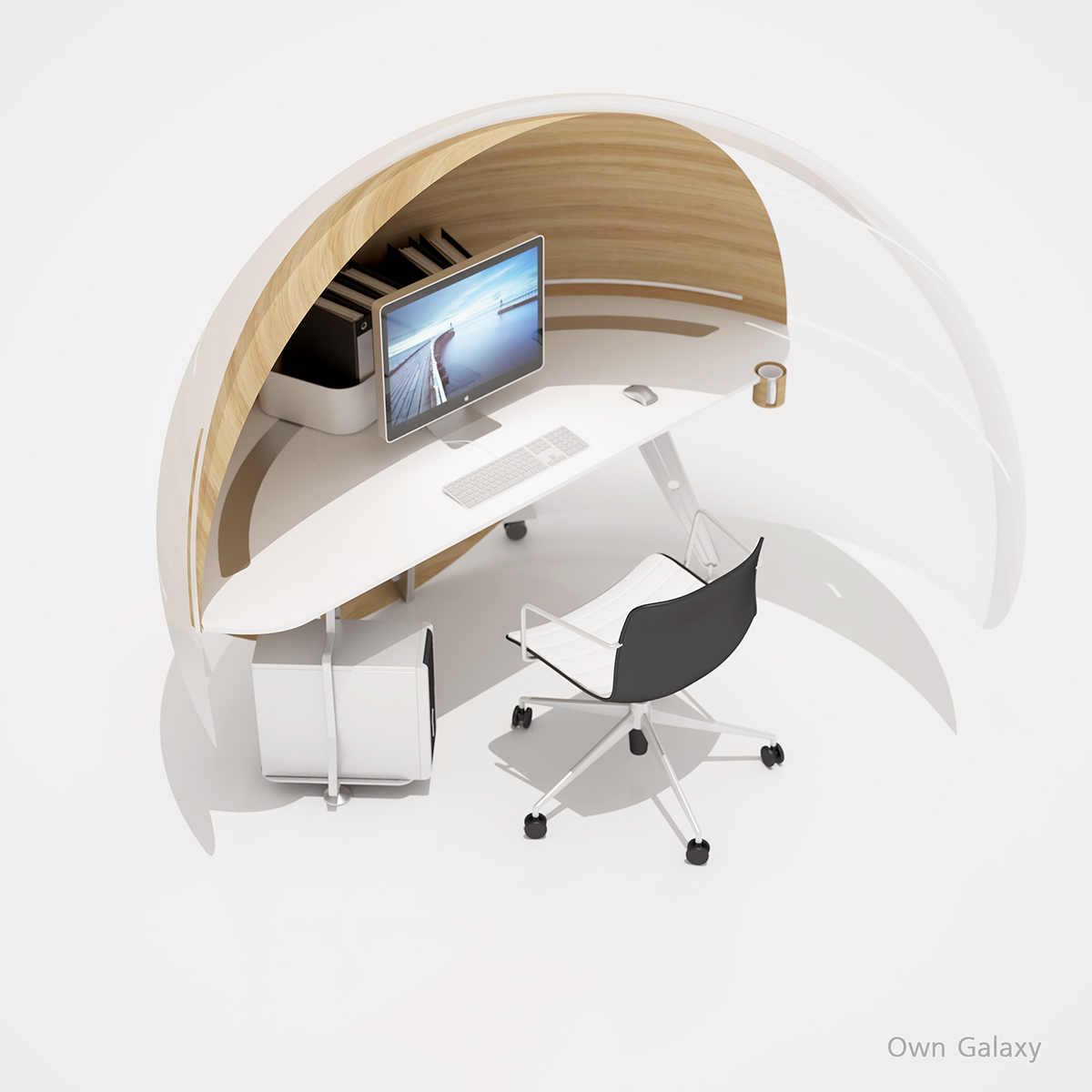 Own Galaxy furniture open Space  Office workplace