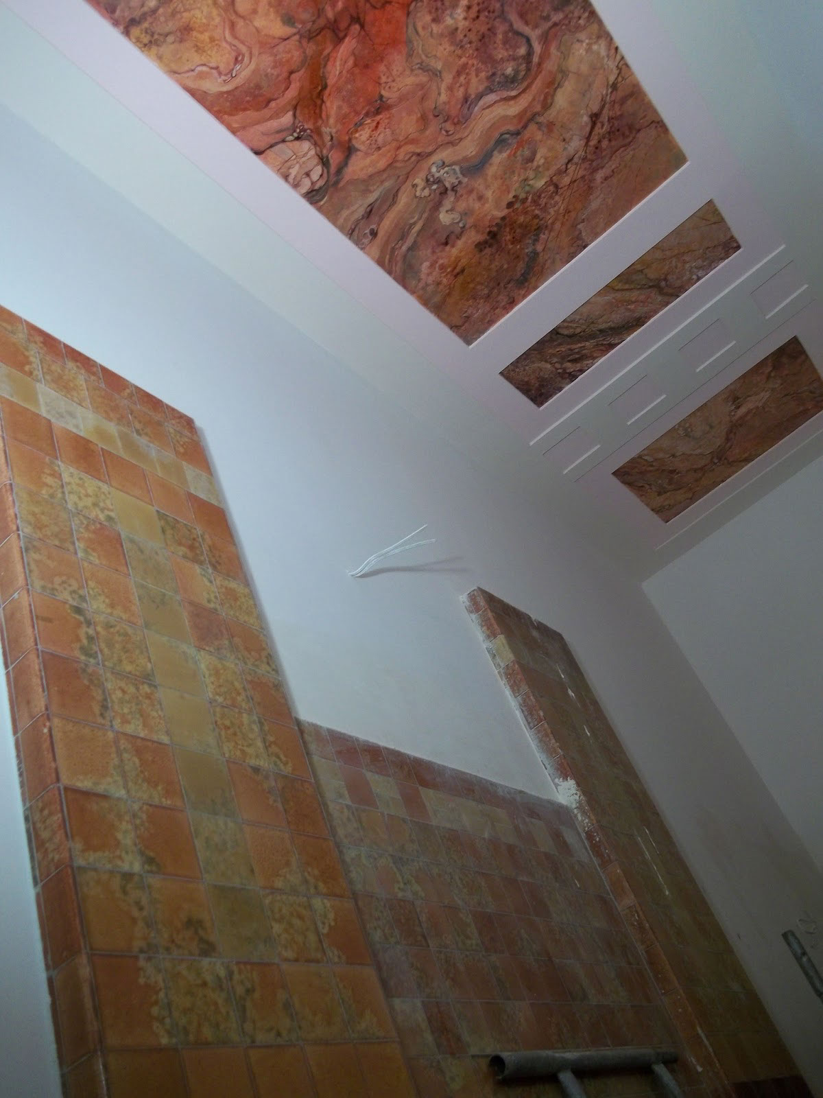 marbling Marble painting   art reconstruction renovate fresco marbled handcraft interiordesign