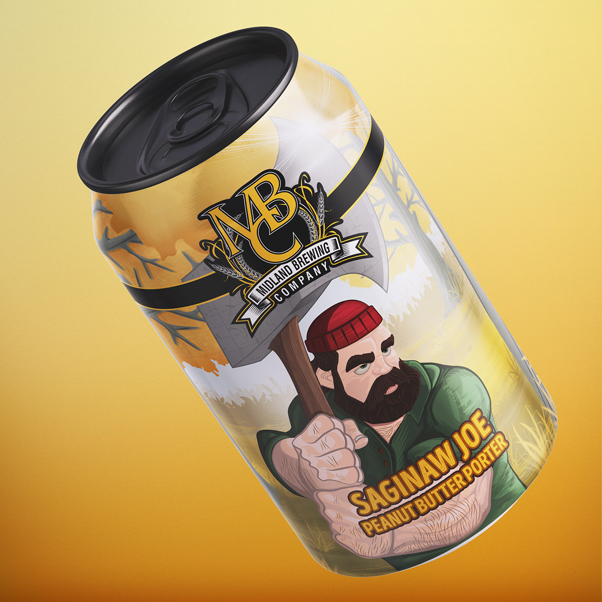 beer label Digital Art  ILLUSTRATION  packaging design