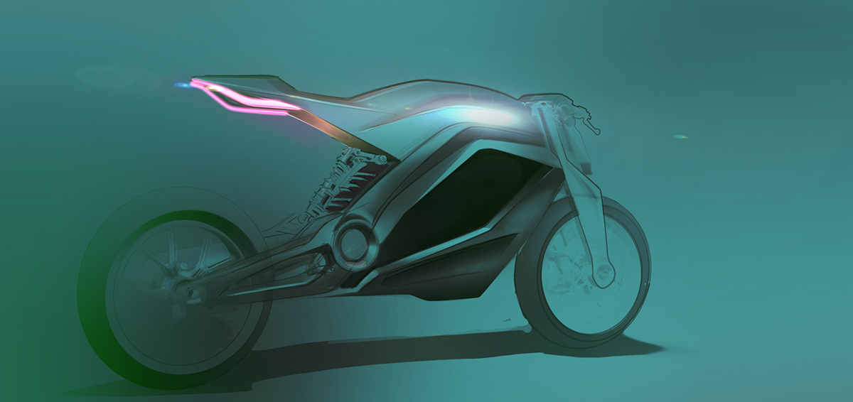 Audi motorrad thibault devauze bike concept