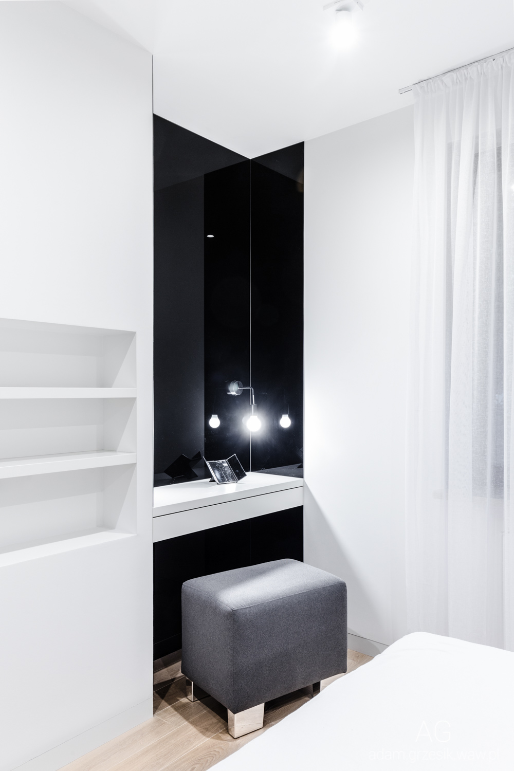 minimalistic design interior design  black and white Minimalistic interior Interior Photography Architecture Photography Warsaw apartament