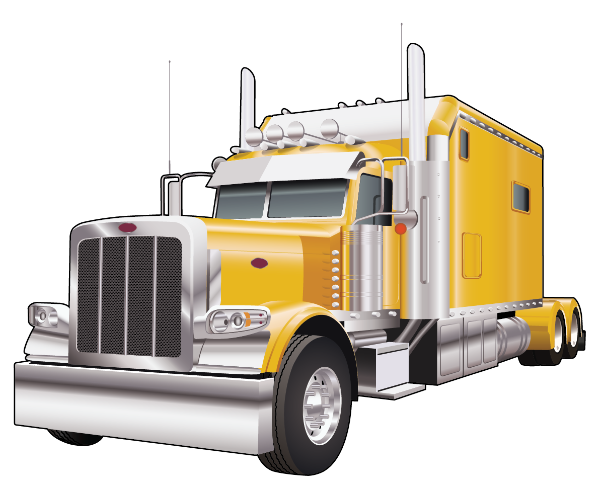 vector Truck trucking Illustrator logo