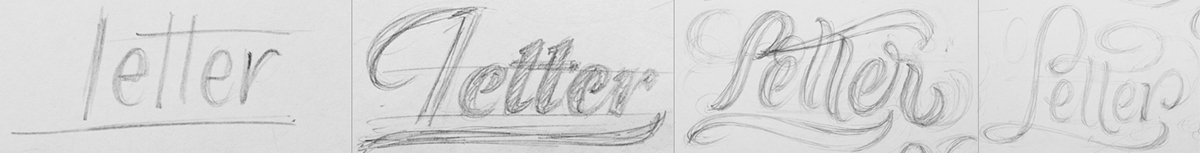 lettering Handlettering Ale Paul Workshop handmade vector process type