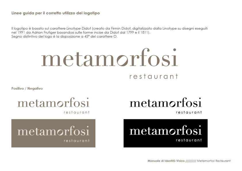 metamorfosiroma restaurant brandidentity graphicdesign design metamorfosi