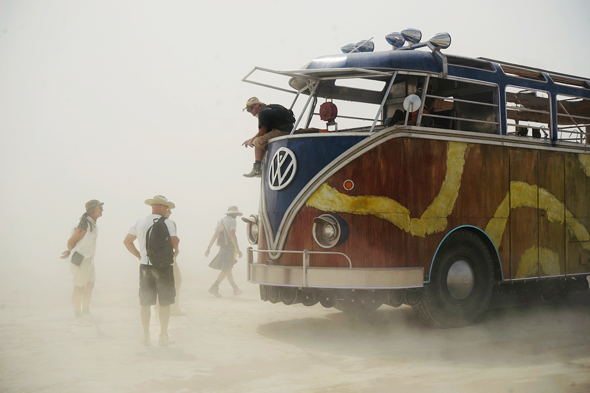 Burning Man burning man black rock city nevada festival fire dust