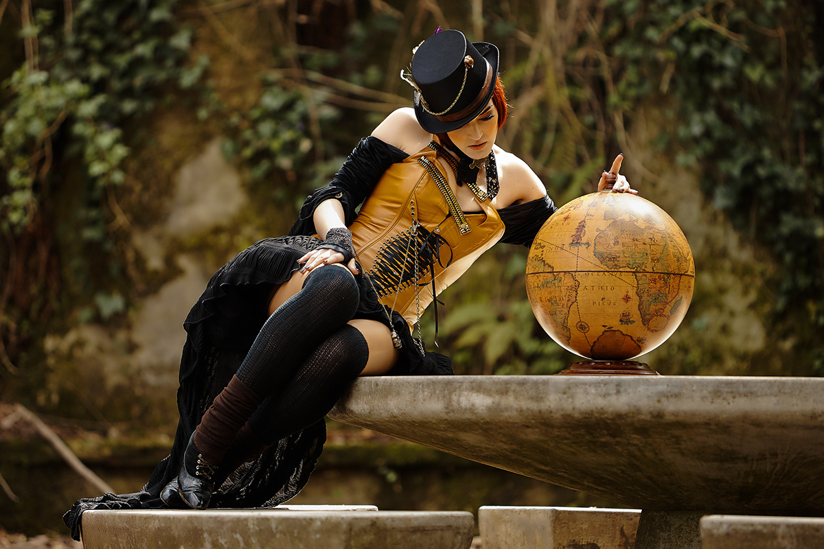 STEAMPUNK shooting beauty Model Photography