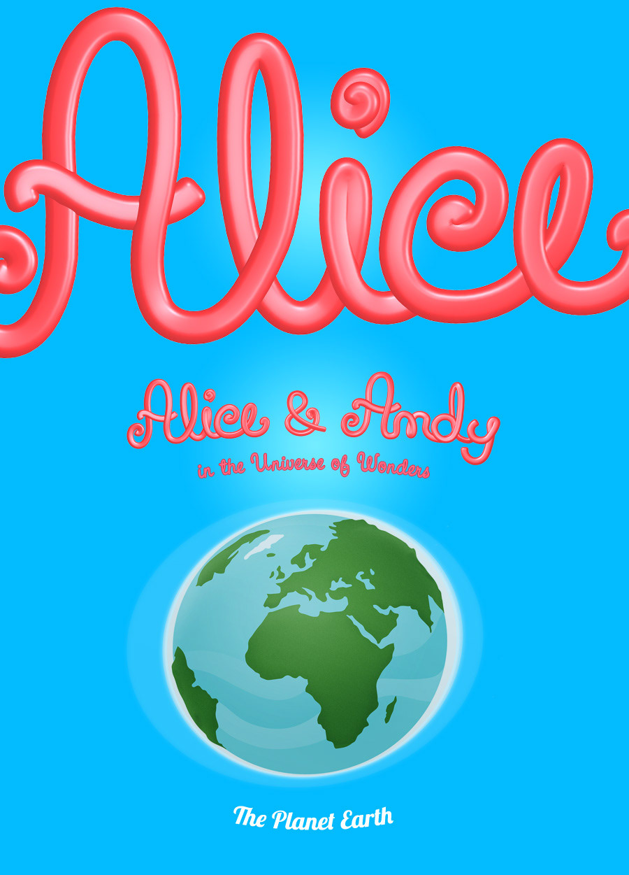 Alice & Andy children's book iPad