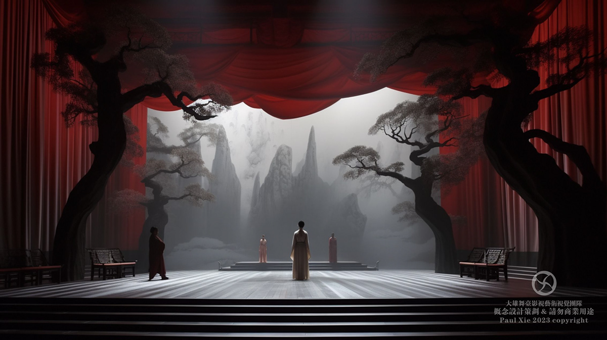 Stage STAGE DESIGN Stage Photography product drama opera set
